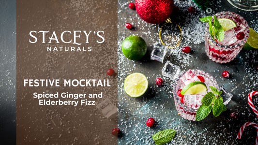 Boost Your Immunity with a Festive Mocktail: Spiced Ginger and Elderberry Fizz