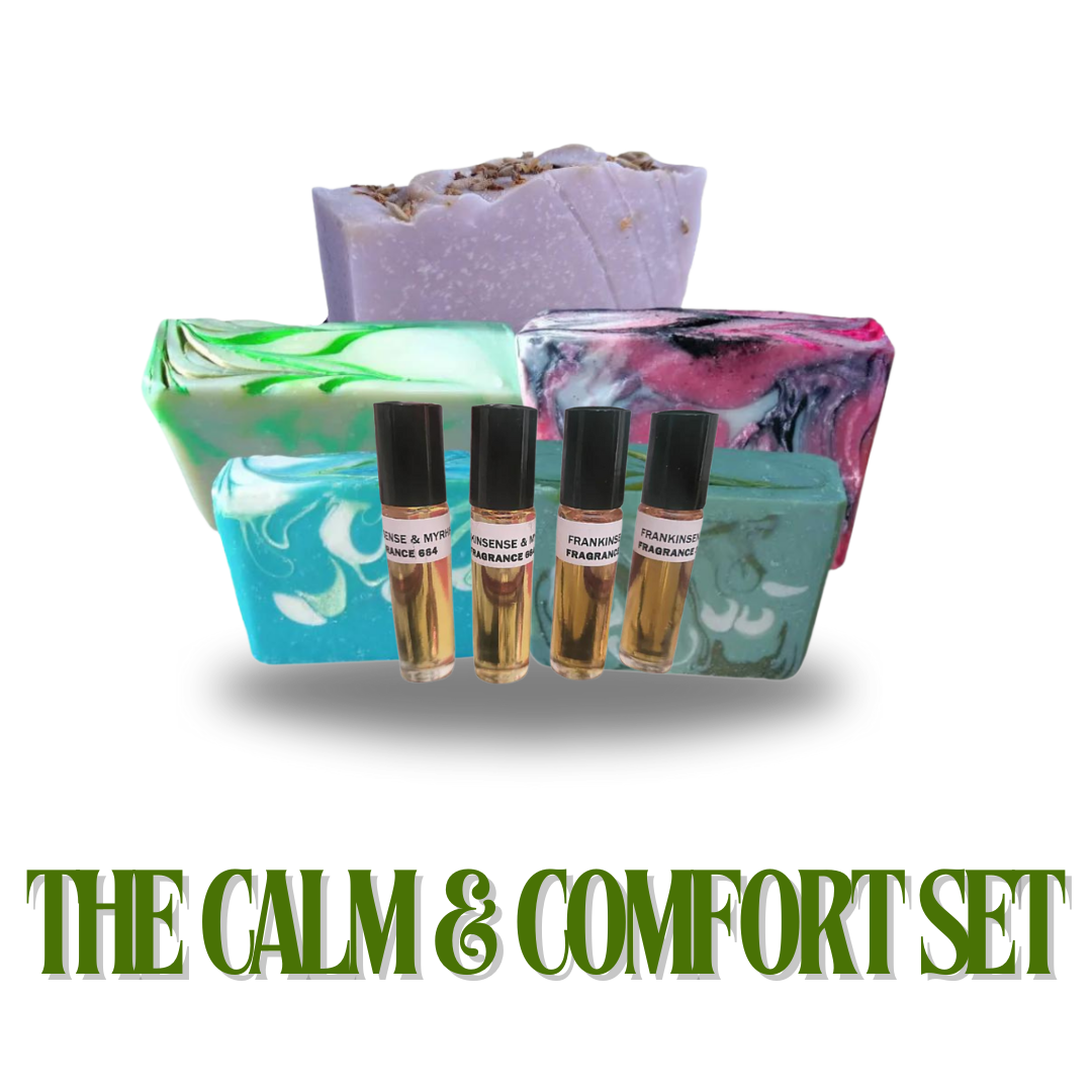 1 The Calm & Comfort Set Clean. Calm. Confident.