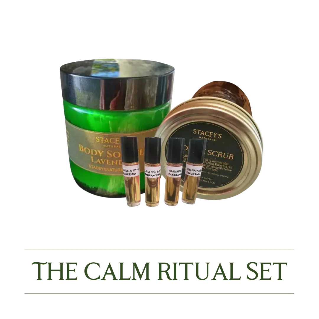 The Calm Ritual Set — Cleanse. Nourish. Anoint.