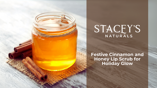 Festive Cinnamon and Honey Lip Scrub for Holiday Glow