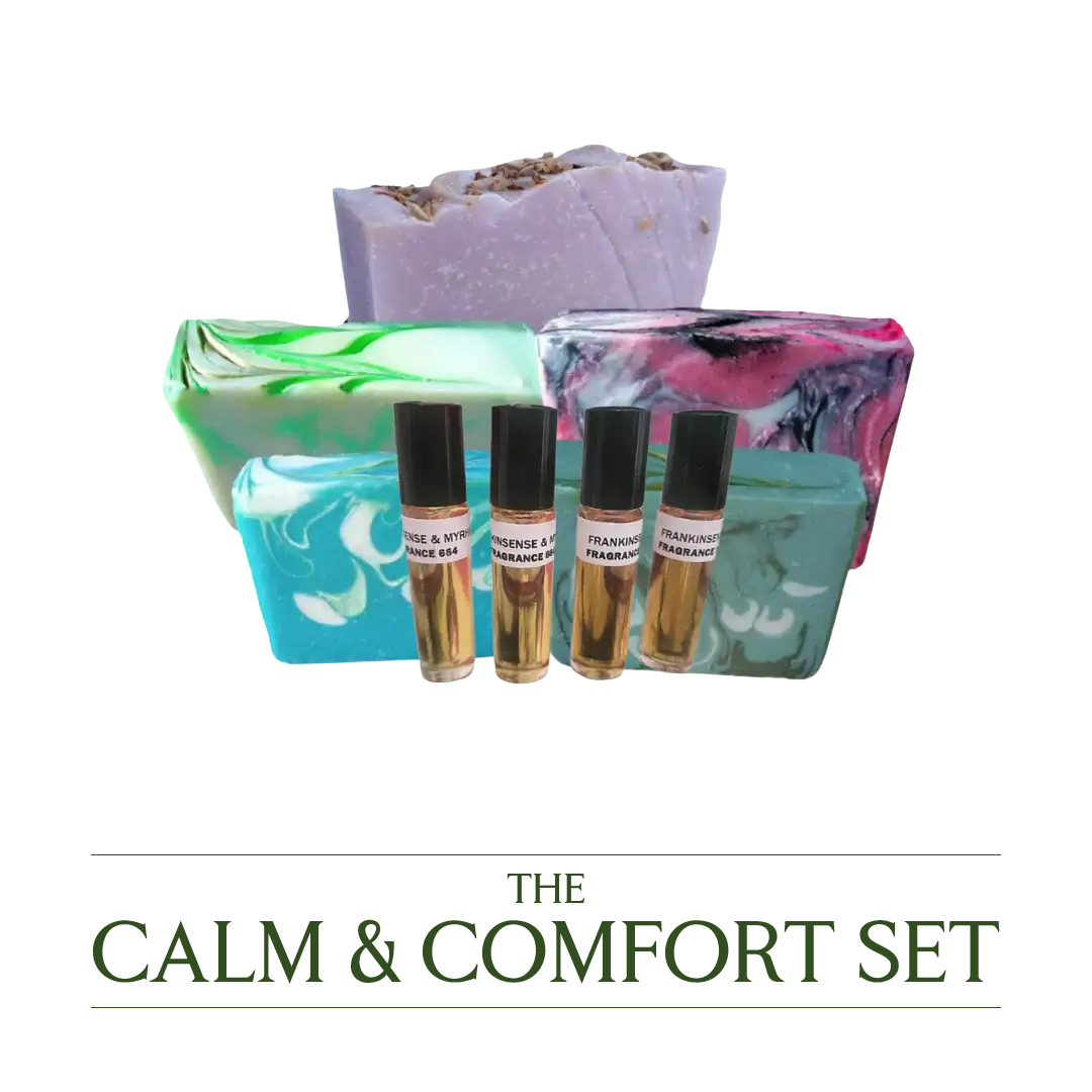 The Calm & Comfort Set Clean. Calm. Confident.