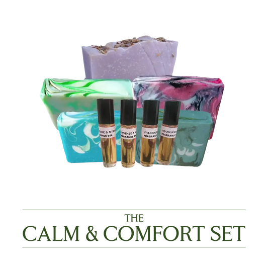 The Calm & Comfort Set Clean. Calm. Confident.