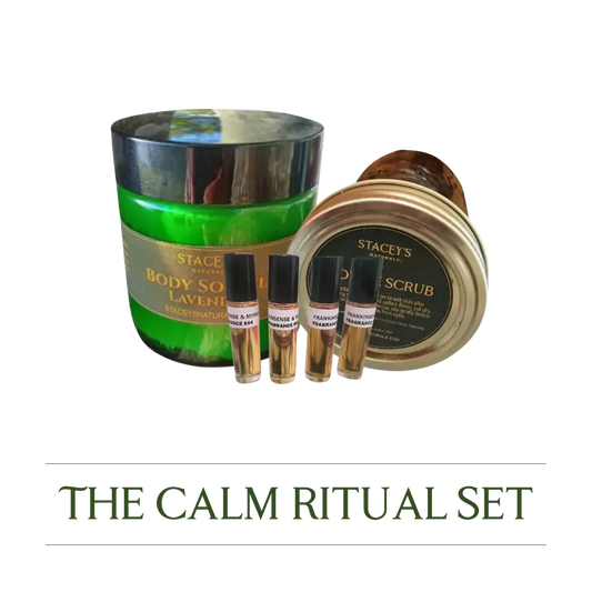 The Calm Ritual Set — Cleanse. Nourish. Anoint.