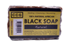 Auhtentic raw, unrefined african black soap made with all natural ingredients.